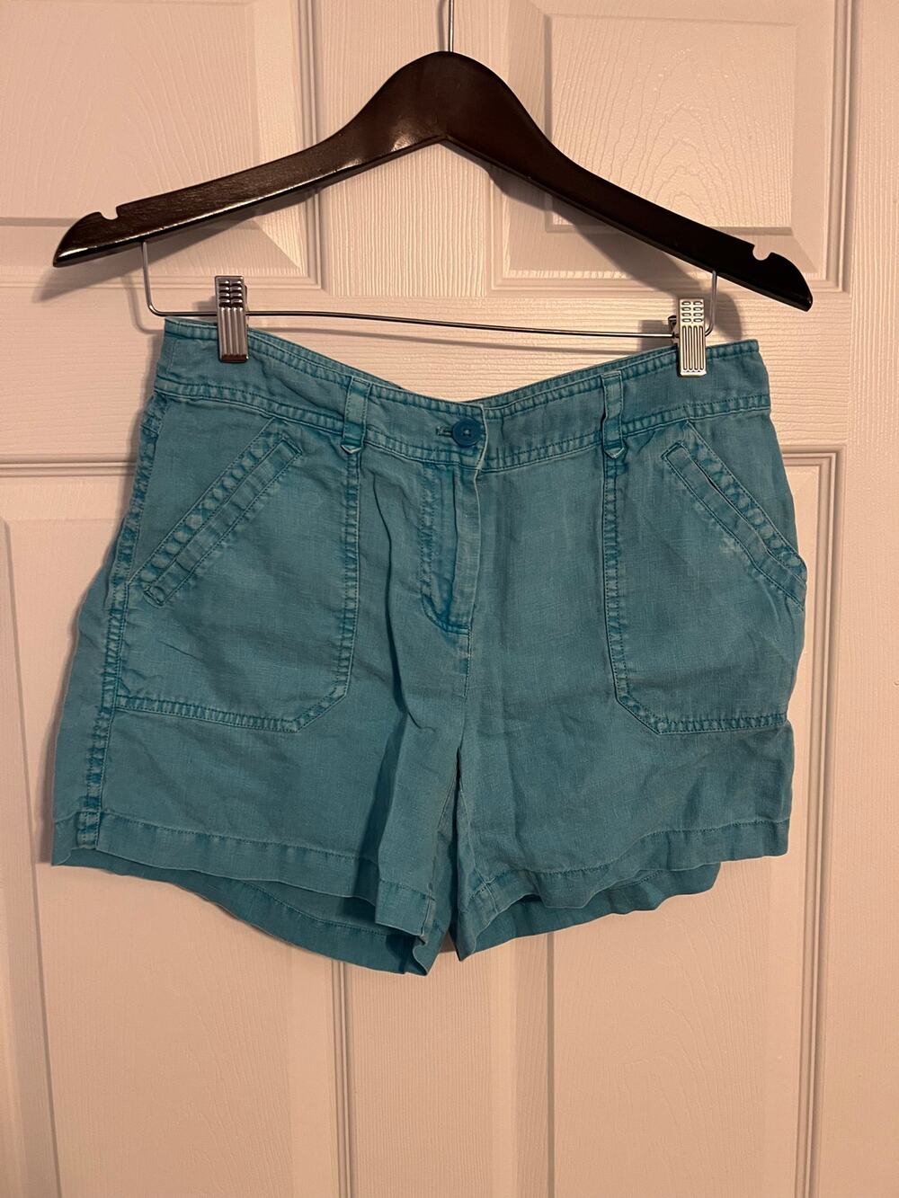 Tommy Bahama Linen Blend Shorts – Size 4 – Teal